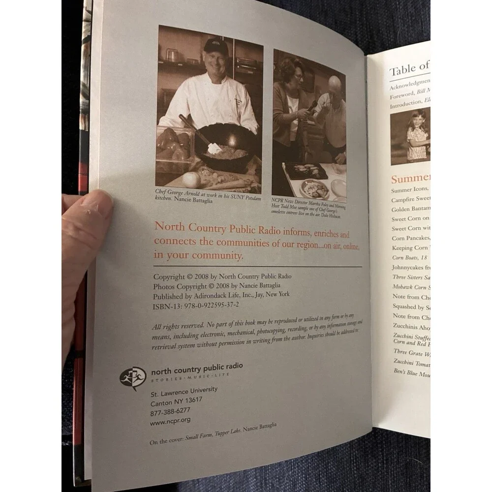 Stories, Food, Life, North Country Public Radio, Good Book